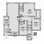 曼哈顿24楼 175平 525万