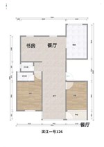 中梁滨江壹号 26楼 127平 405万