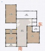 中梁滨江壹号 6楼 127平 358万