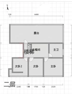揽江园 42楼顶跃 283平米 1900万