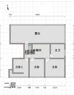 揽江园 42楼顶跃 283平米 1900万