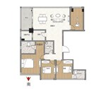 揽江园 13楼183平米 668万