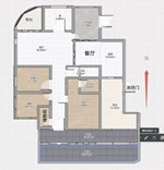 曼哈顿2楼 175平米 468万 带造景露台