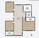 中梁滨江壹号24楼 127平米 368万